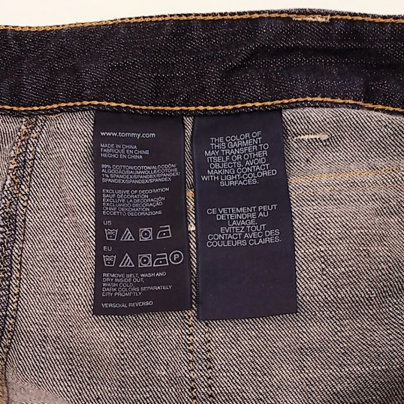 Tommy Hilfiger Size 12 Womens Blue Denim Skirt - Picture 8 of 8